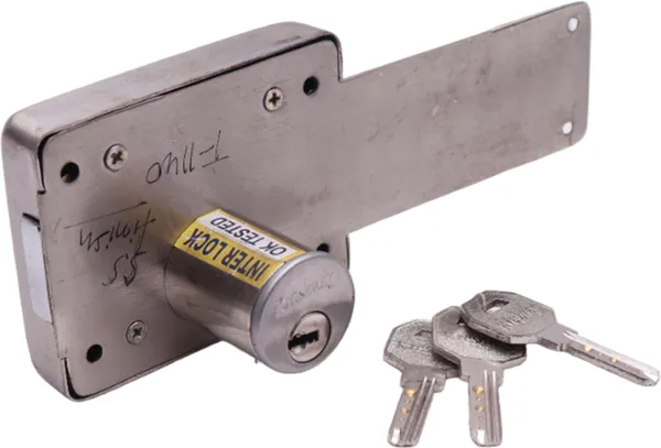 Silver_Metallic_Smart_Lock_For_Home_And_Offive