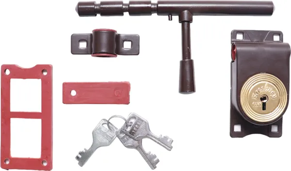 Silver_Metallic_Smart_Lock_For_Home_And_Offive