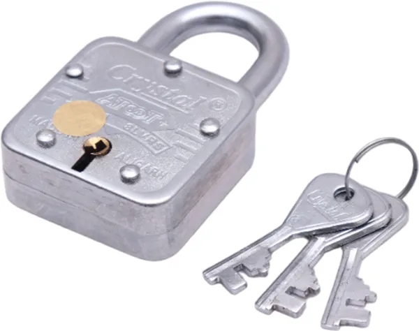 Silver_Metallic_Smart_Lock_For_Home_And_Offive