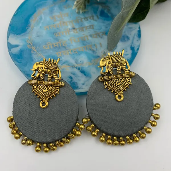 Grey_Handmade_Brass_Fancy_Design_Stud_Earrings_For_Women