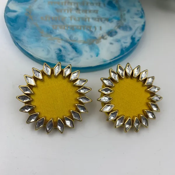 Yellow_Handmade_Brass_Fancy_Design_Earrings_For_Women