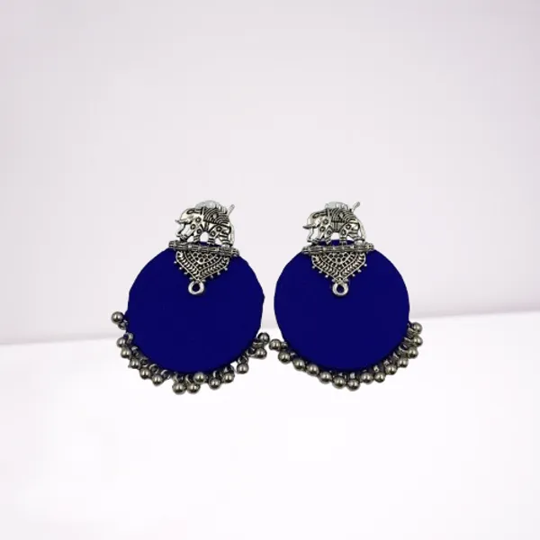 Blue_Handmade_Brass_Fancy_Design_Stud_Earrings_For_Women