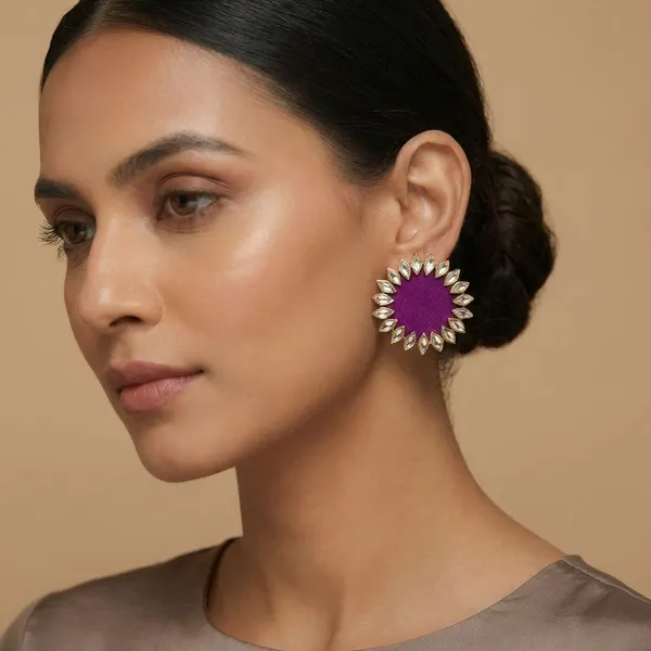 Purple_Handmade_Brass_Fancy_Design_Earrings_For_Women