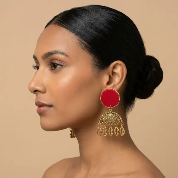 Red_Handmade_Brass_Fancy_Design_Earrings_For_Women
