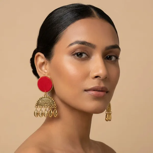 Red_Handmade_Brass_Fancy_Design_Earrings_For_Women