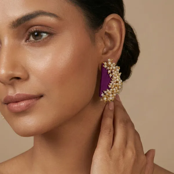 Purple_Handmade_Brass_Fancy_Design_Earrings_For_Women