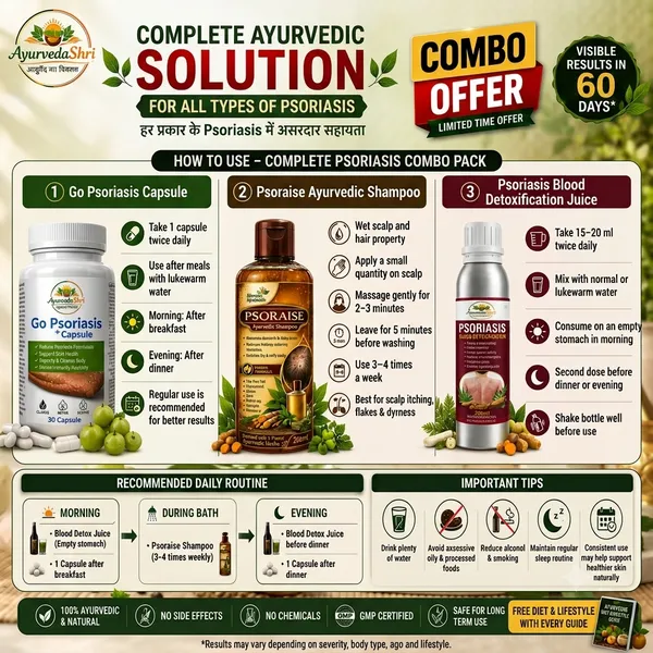 Go_Psoriasis_Capsule_+_Psoraise_Ayurvedic_Shampoo_+_Psoriasis_Blood_Detoxification_Juice
