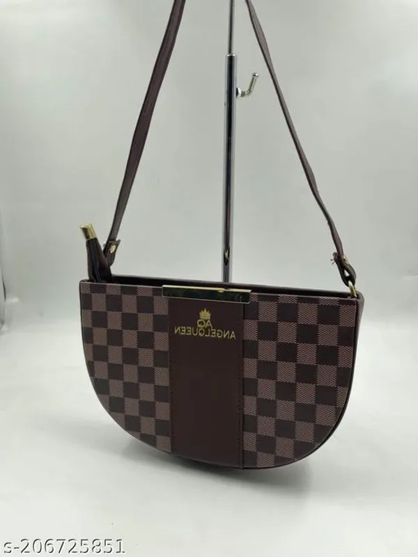 Brown_Synthetic_Pu_Sling_Bag_For_Women