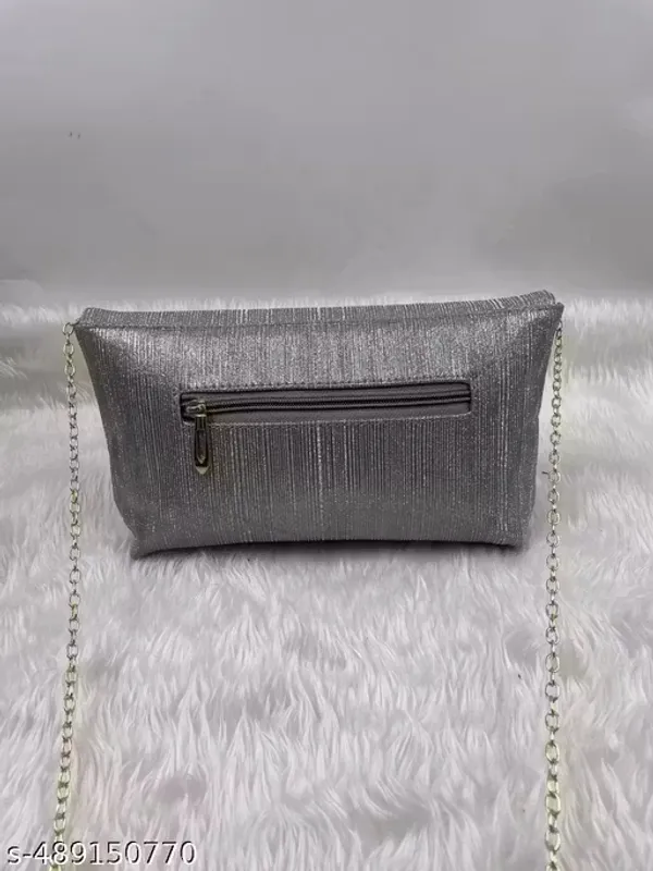Grey_Synthetic_Pu_Sling_Bag_For_Women