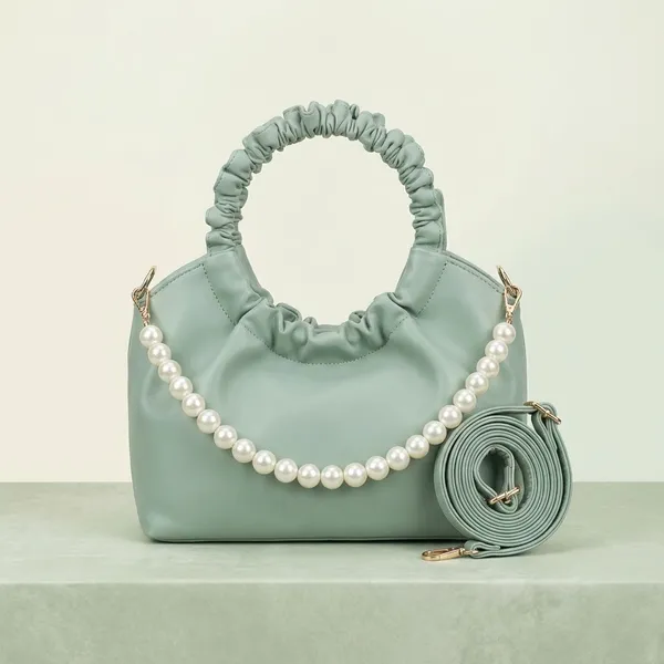 Pista_Green_Synthetic_Pu_Angel_Queen_Moti_Style_Sling_Bag_For_Women