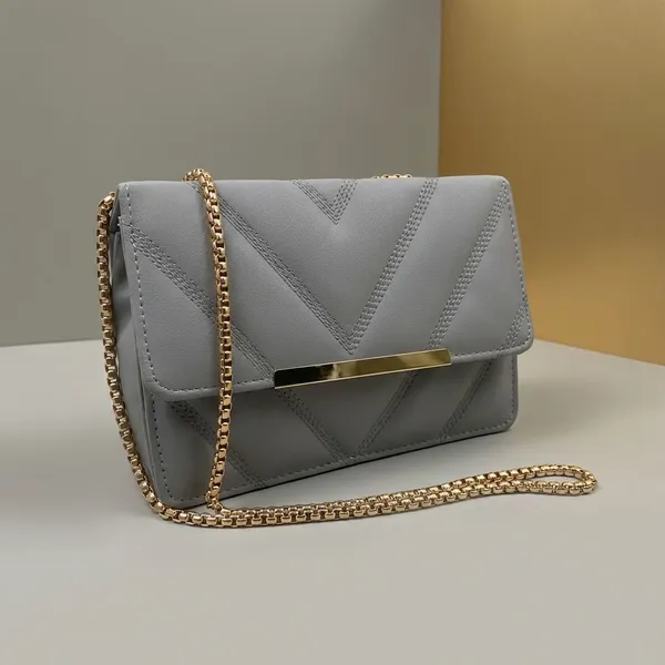 Grey_Synthetic_Pu_Sling_Bag_For_Women