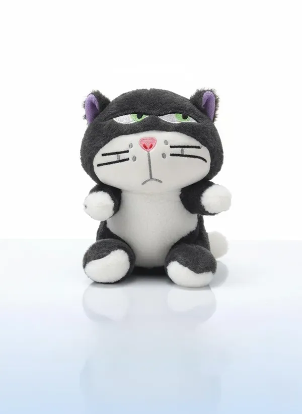 Black_And_White_Polyester_Cat_Plush_Toy_For_Kids_(_20_Cm_)