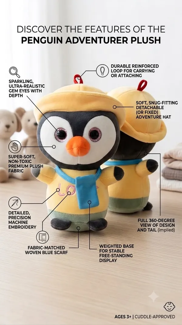 Cute_Penguin_Plush_Toy_with_Hat_&_Scarf_–_Soft_Stuffed_Animal_Doll_for_Kids_&_Gift