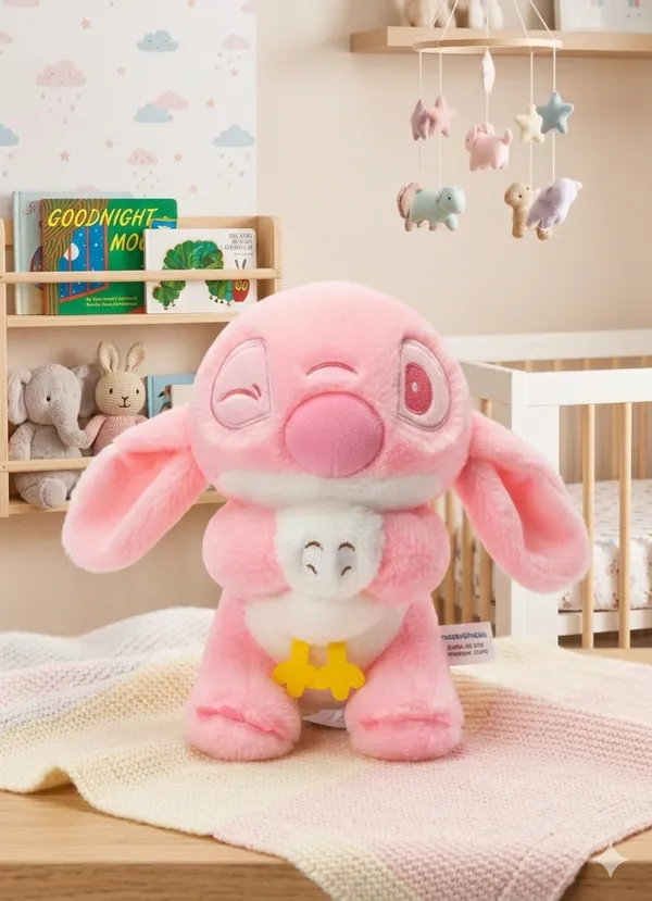 Cute_Pink_Stitch_Plush_Toy_with_Duck_20_cm