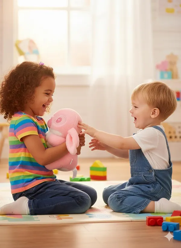 Cute_Pink_Stitch_Plush_Toy_with_Duck_20_cm