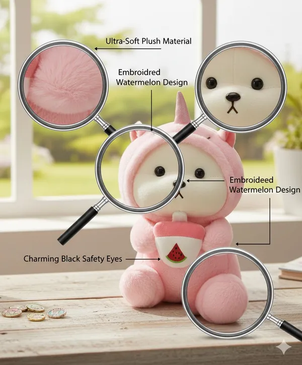 Pink_Polyester_Bear_Stuffed_Toy_For_Kids
