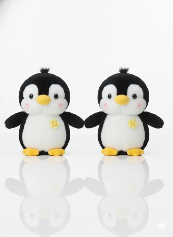 Black_And_White_Polyester_Penguin_Plush_Toy_For_Kids_(_25_Cm_)__Pack_of_2