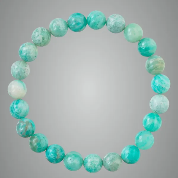 BlueGreen_Amazonite_Bracelet_For_Women_Men'S_Gifts_Protection_Healing_Crystal_Bracelet_8Mm_Gemstone_Beaded_Adjustable