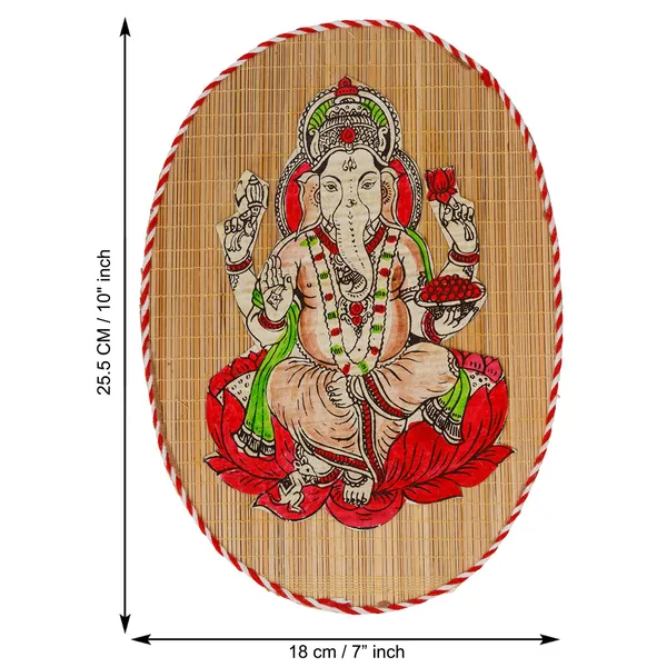Brown_Bamboo_Hand_Crafted_Wall_Hangings_Of_Ganesh_Ji_For_Home_Decor_Ideal_Gifts_For_Wedding_And_Festival