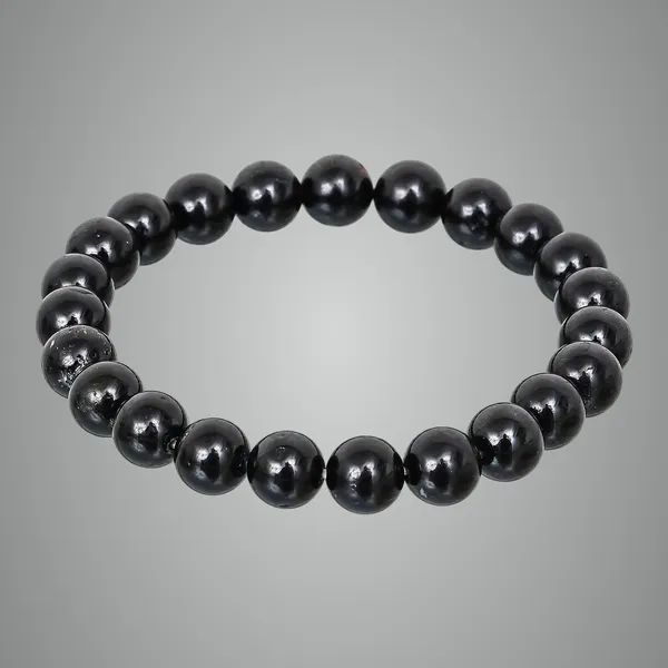 Black_Black_Obsidian_Bracelet_For_Women_Men'S_Gifts_Protection_Healing_Crystal_Bracelet_8Mm_Gemstone_Beaded_Adjustable