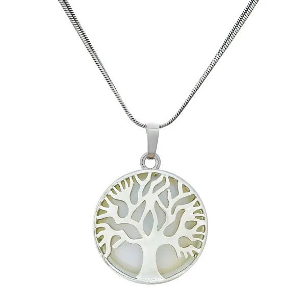 Clear_&_White_Crystal_Tree_Of_Life_Pendant_Simple_White_Crystal_Mineral_Jewellery_For_Men_Women_Pendulum_Necklace_Family_Tree_Necklace_Tree_Of_Life_Gemstone_White_Crystal