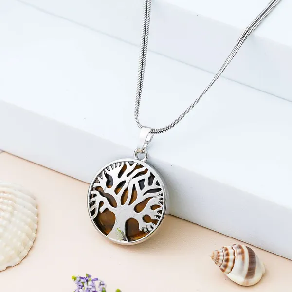 Brown_&_Gold_Crystal_Tree_Of_Life_Pendant_Simple_White_Crystal_Mineral_Jewellery_For_Men_Women_Pendulum_Necklace_Family_Tree_Necklace_Tree_Of_Life_Gemstone_Tiger_Eye