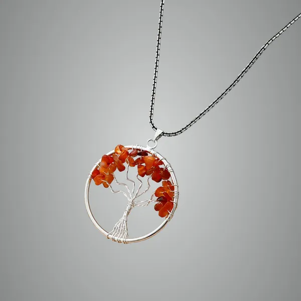 Orange_&_Red_Carnelian_Pendant_Tree_Of_Life_Crystal_Stone_Pendant_Locket_With_Metal_Chain_For_Healing_Crystal_Healing_Gemstone_Size_3540_Mm_Carnelian