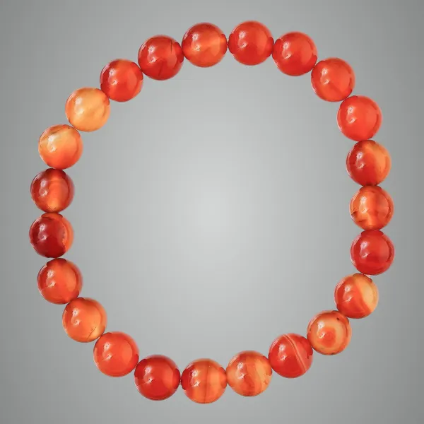 Orange_&_Red_Carnelian_Bracelet_For_Women_Men'S_Gifts_Protection_Healing_Crystal_Bracelet_8Mm_Gemstone_Beaded_Adjustable