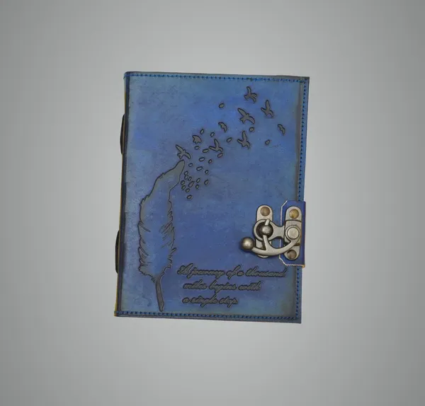 Blue_Leather_&_Paper_Diary_For_Unisex