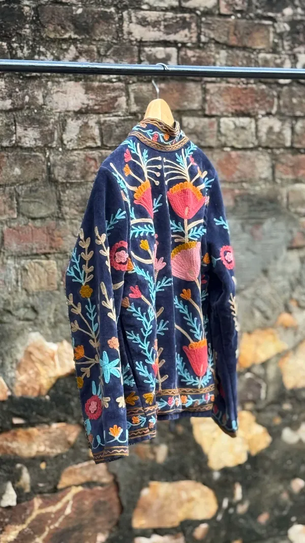Navy_Blue_Cotton_Embroide_with_Floral_Design_Suzani_For_Women
