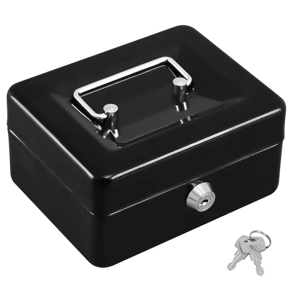 Black_Small_Cash_Box_With_Key_Lock