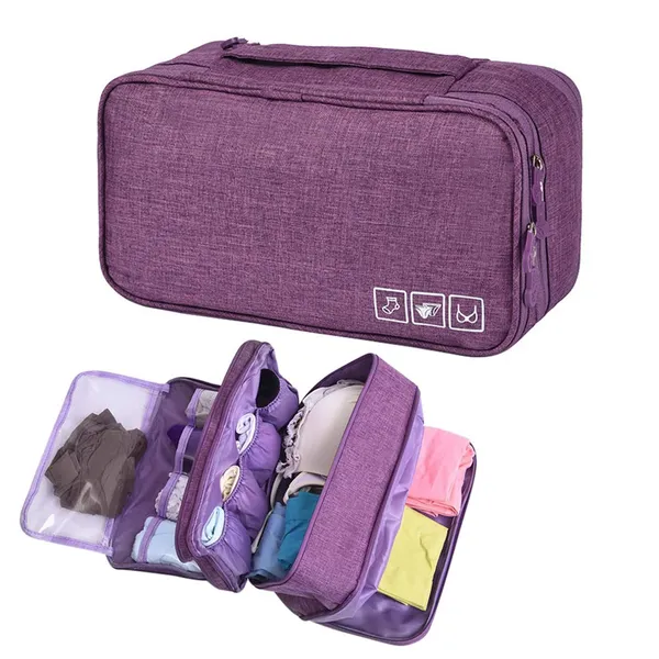 Purple_Polyester_Travel_Bra_Organiser_Storage_Bag_Multifunction