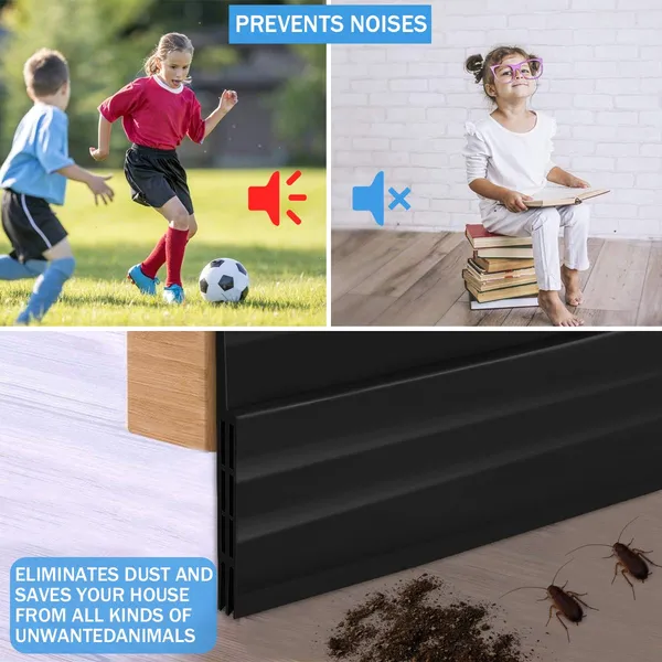 Door_Weather_Stripping_Rubber_Silicon_Under_Door_Bottom_Seal_Blocker_The_Light,Wind,Water,Odors,Dusty,39.5''_L_X_2''_W,Black