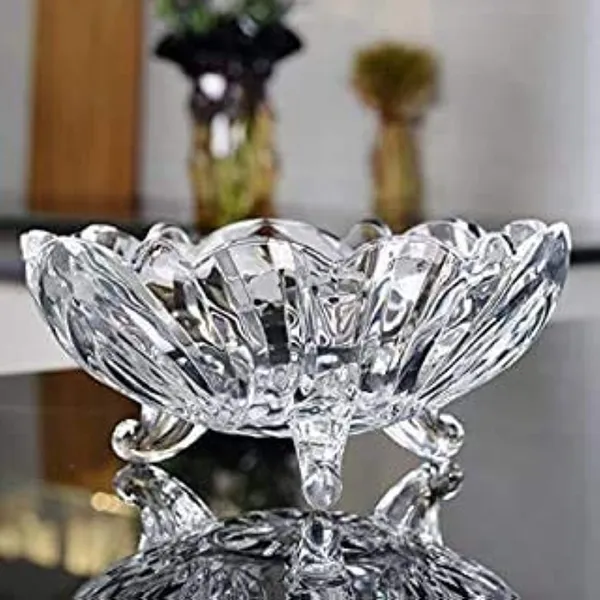 Betlex_Fruit_Bowl_Dining_Table_Glass_Serving_&_Dinnerware,_Crystal_Touch_Designer_(Transparent)_-_500_Ml