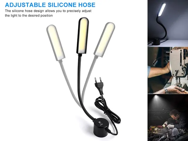 Betlex_10W_Sewing_Machine_Light_with_30_LED's,_Magnetic_Mounting_Base_Lamp_for_Home_Study,Reading,Bedside_lamp,Flexible,Night_Work_&_Desk_Light,_with_Toggle_Switch_–_Multi-Color_-(Indian_Plug)