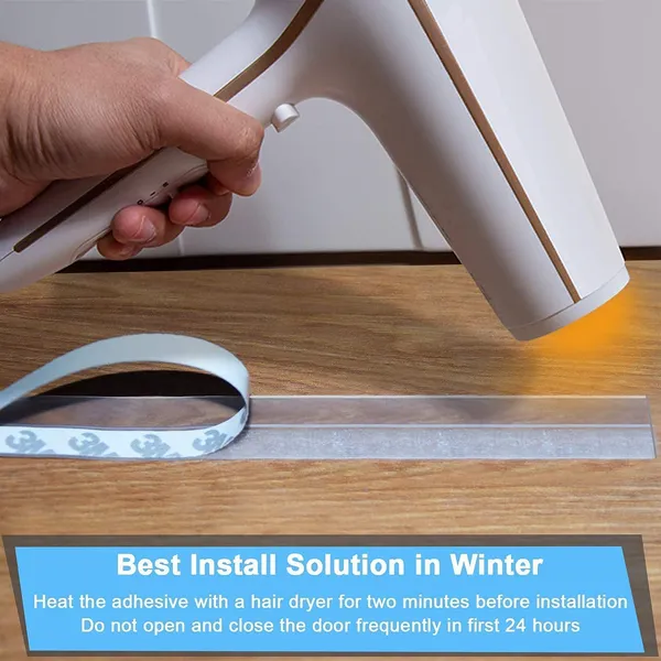 White_Self_Adhesive_Silicone_Door_Sealing_Strip_For_Gaps