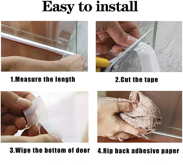 White_Self_Adhesive_Silicone_Door_Sealing_Strip_For_Gaps