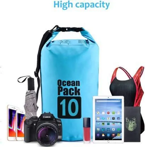 Betlex_10_Liter_Heavy-Duty_PVC_Water_Proof_Ocean_Pack_Dry_Bag_for_Boating-_Rafting_-_Swimming_-_Camping_-Tracking_-Multi-Color