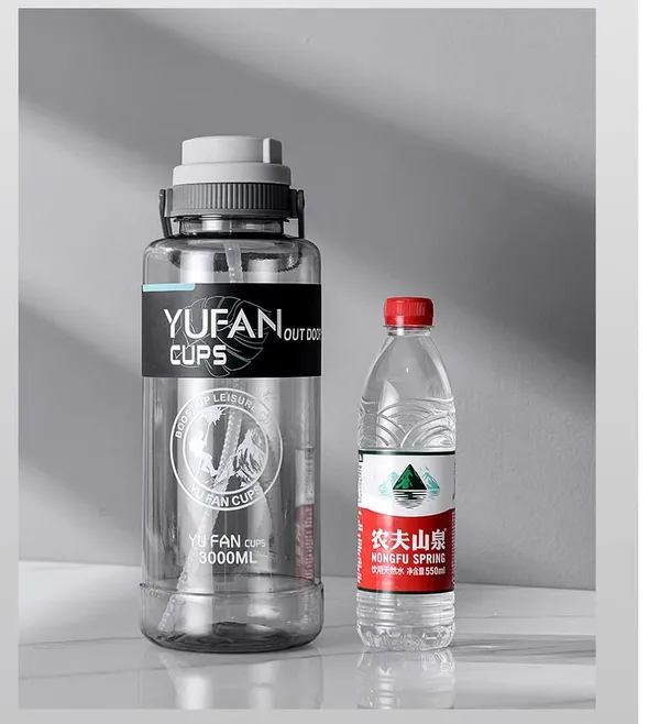Multicolour_3_Litre_Motivational_Sports_Water_Bottle