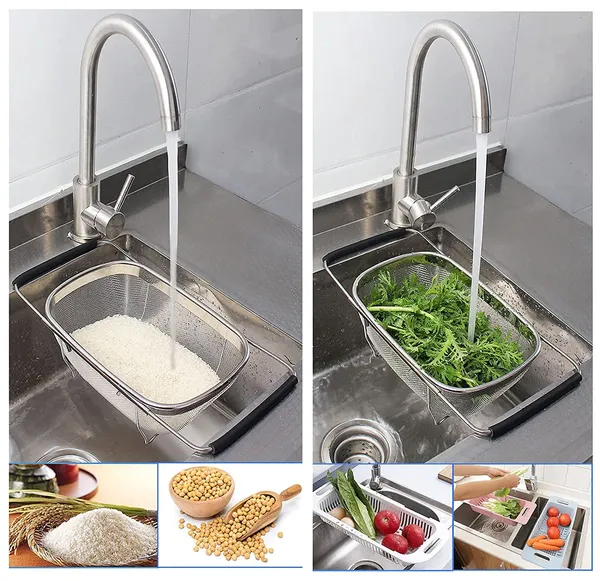 Product_Summary:_Keetoz_Over_The_Sink_Colander_Strainer_Basket_Stainless_Steel,_for_Kitchen_Sink_with_Rubber_Grip,_Fine_Mesh_Stainless_Steel,_Large,_Expandable_Metal_Strainer,_18X15X8_Cm,_Silver