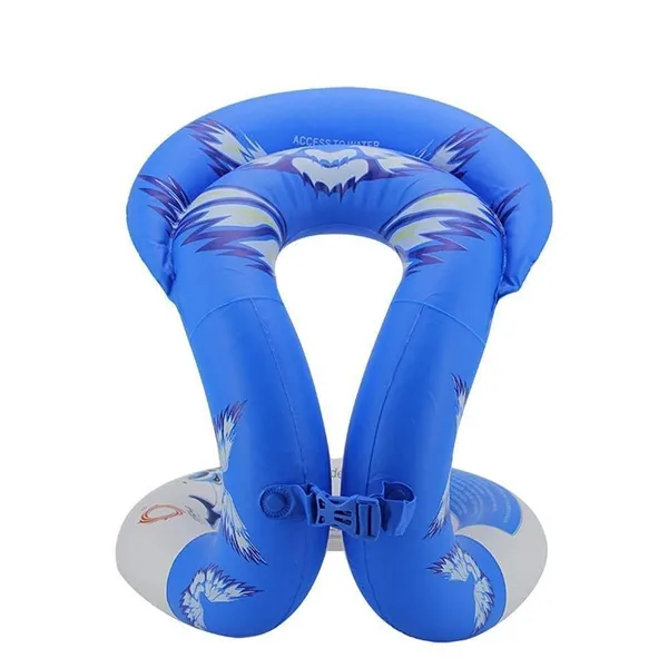 Keetoz_Inflatable_Swimming_Arm_Ring_for_Adults_and_Children_|_Delux_Swim_Vest_|_Swim_Training_Life_Jacket_|_Multi_Color_|_L_|_Size