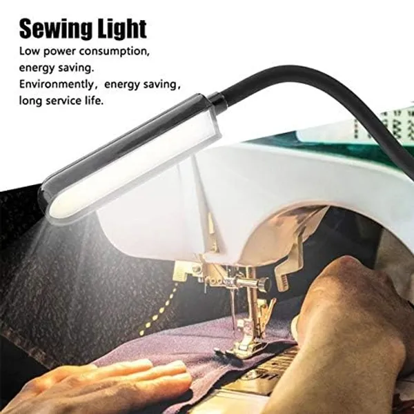 Black_Small_Sewing_Machine_Work_Light_With_Flexible_Arm__