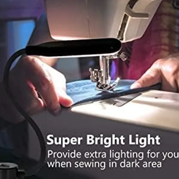Black_Small_Sewing_Machine_Work_Light_With_Flexible_Arm__