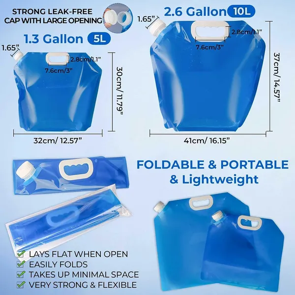 Blue_10_Litre_Collapsible_Water_Container_For_Camping_(Set_Of_4)
