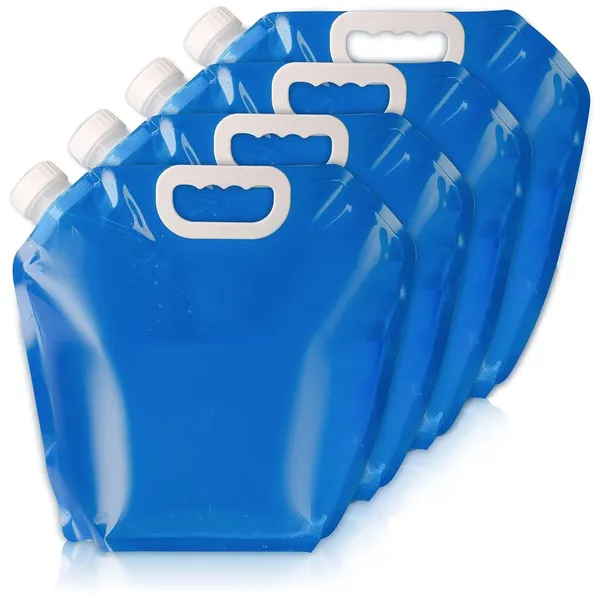 Blue_10_Litre_Collapsible_Water_Container_For_Camping_(Set_Of_4)