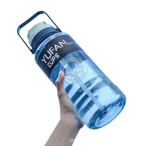 BETLEX_sports_Water_Bottle_3_Liter_Dishwasher_Safe_Leak-Proof_Drink_Bottle_BPA_Free_Non-ToxicExtra_Strong_Material_With_Straw_-Multicolor