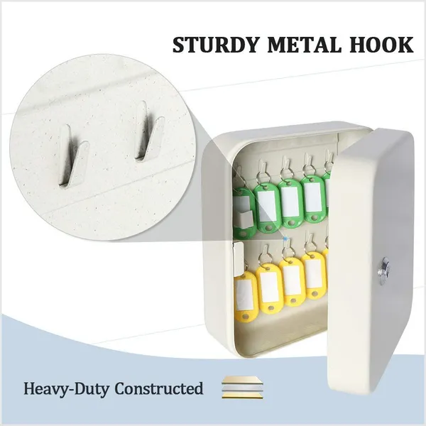 White_Metal_Key_Storage_Cabinet_With_Lock