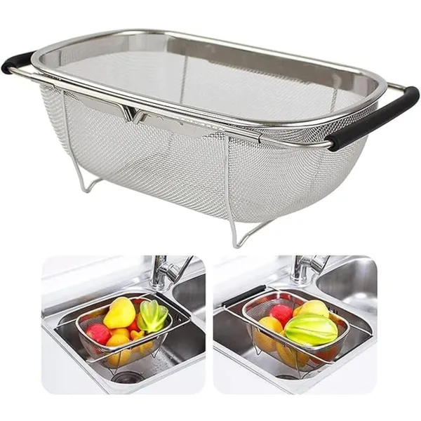 Silver_Stainless_Steel_Mesh_Colander_For_Kitchen_Washing