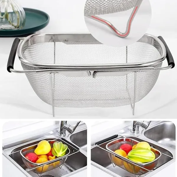 Silver_Stainless_Steel_Mesh_Colander_For_Kitchen_Washing