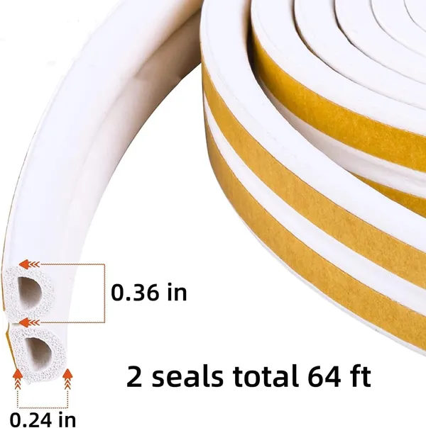 White_Door_Weather_Strip_Draught_Excluder_For_Insulation